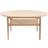 Intarsia Furniture No. 100 Hvidolieret Eg Sofabord 100cm