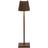 Saffron Zafferano Poldina Mikro Uppladdningsbar 27.5 cm IP65 Corten Bordslampa 27.5cm