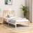 vidaXL Solid Wood Bed Frame 90 x 200 cm