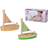 Eichhorn Wooden Sailboats 2 pcs