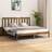 vidaXL Solid Wood Pine Bed Frame 200 x 200 cm