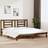 vidaXL Solid Wood Pine Bed Frame 200x200 cm
