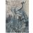 Nourison Maxell Abstract Blue Brown Area Rug 282 x 389 cm Turquoise, Multicolour, White