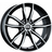 Rial X12 Diamond Black Polish 7.5x18 5/112 ET51 B57.1