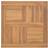 vidaXL Solid Wood Teak 50 x 50 x 2.5 cm Table Top 50x50cm