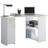 VCM Linzia White Skrivbord 77x118cm