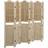vidaXL 6-panels stof Rumdeler