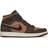 NIKE Air Jordan 1 Mid SE M - Dark Chocolate/Archaeo Brown/Black/Crimson Bliss