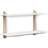 Gejst Nivo F Light oak/White Shelving System 66.5x38.5cm