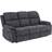 Actona Mora Dark Grey Sofa 196cm 3 personers