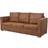 vidaXL 191x73x82 konstmocka Soffa 3-sits
