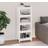 vidaXL 50x35x125,5 massivt fyrretræ Bogreol
