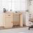 vidaXL 95x50x75 massiv furu Skrivbord