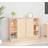 vidaXL Solid Wood Pine 120 x 35 x 80 cm Sideboard