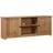 vidaXL Solid Pine Panama TV Bench
