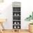 vidaXL Cabinet Grey Sonoma 30x35x105 Shoe Rack