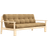 Unwind Couch Natural Wood Wheat Beige Sofa