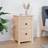 vidaXL 40 x 35 x 61,5 cm Massivt Fyrretræ Sengebord