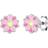 Elli Barn äkta smycken örhängen örhängen barn barn örhängen flickor dotter blommor natur filigran sommar färg lycklig pastel emalj sterlingsilver 925