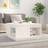 vidaXL 60x61x32,5 massivt fyrretræ Sofabord