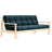 Karup Design Unwind Sleeping Couch Natural Wood Pale Blue Sofa