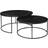 Nordic Furniture Group Natalie Black Soffbord 85cm 2st