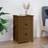 vidaXL Cabinet Honey Bedside Table