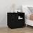vidaXL 50x34x50 massivt fyrretræ Sengebord