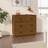 vidaXL Skänk honungsbrun Sideboard