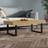 vidaXL 120x60x40 MDF lysebrun Sofabord 60x120cm