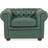 Beliani Tufted Faux Armchair