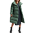 Superdry Women's Long Down Jacket - Khaki Duck