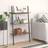 vidaXL 3-Tier Dark Shelving System 64x116cm