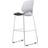 Dynamic Florence White Frame High Bar Stool