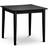 Julian Bowen Rufford Black Dining Table 80x80cm