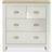 GFW Lancaster Cream Chest of Drawer 79x81cm