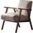 Crossland Grove Calais Natural Armchair 81.5cm