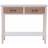 Premier Housewares Heritage White Console Table 33x90cm