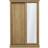 LPD Furniture Door Sliding Mirrored Wardrobe 114x182cm