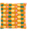 Villa Collection Styles Komplet pyntepude Brun, Orange, Gul, Grøn, Pink (45x45cm)