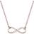 Elli Elli Diamonds Necklace Women Infinity Pendant Classic - Silver