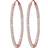 Elli Hoop Crystals 925 Silver Rose Gold-Plated