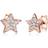 Elli Ohrringe Sterne Astro Trend Kristalle 925 Silber Rosegold 1010887882