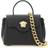 Versace La Medusa Leather Tote Bag - Black