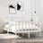vidaXL 120x190 cm Small Double Massivt Træ Hvid Sengeramme