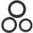 Malesation Cock Ring Set Beginner Black