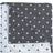 Helena Springfield Star Woven Throw Blankets Grey, White, Blue