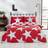 Rapport Furnishings King All Stars Set Duvet Cover Red