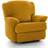 Homescapes Recliner Seat 'Iris' Elasticated Loose Chair Cover Yellow