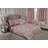 Emma Barclay Butterfly Meadow Floral Jacquard Duvet Cover Beige, Pink